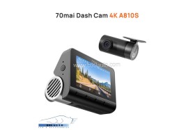 70mai Dash Cam 4K A810S HDR Set menetrögzítő kamera + hátsó kamera szett